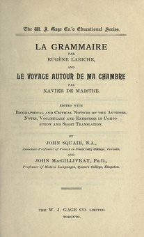 Couverture de LA GRAMMAIRE