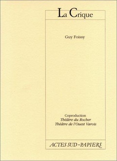 Couverture de LA CRIQUE