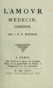 Couverture de L’AMOUR MEDECIN