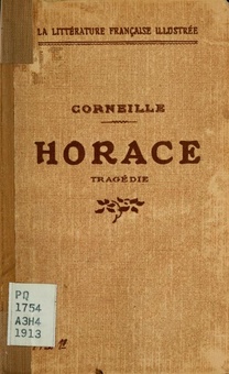 Couverture de HORACE