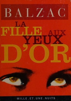 Couverture de LA FILLE AUX YEUX D’OR